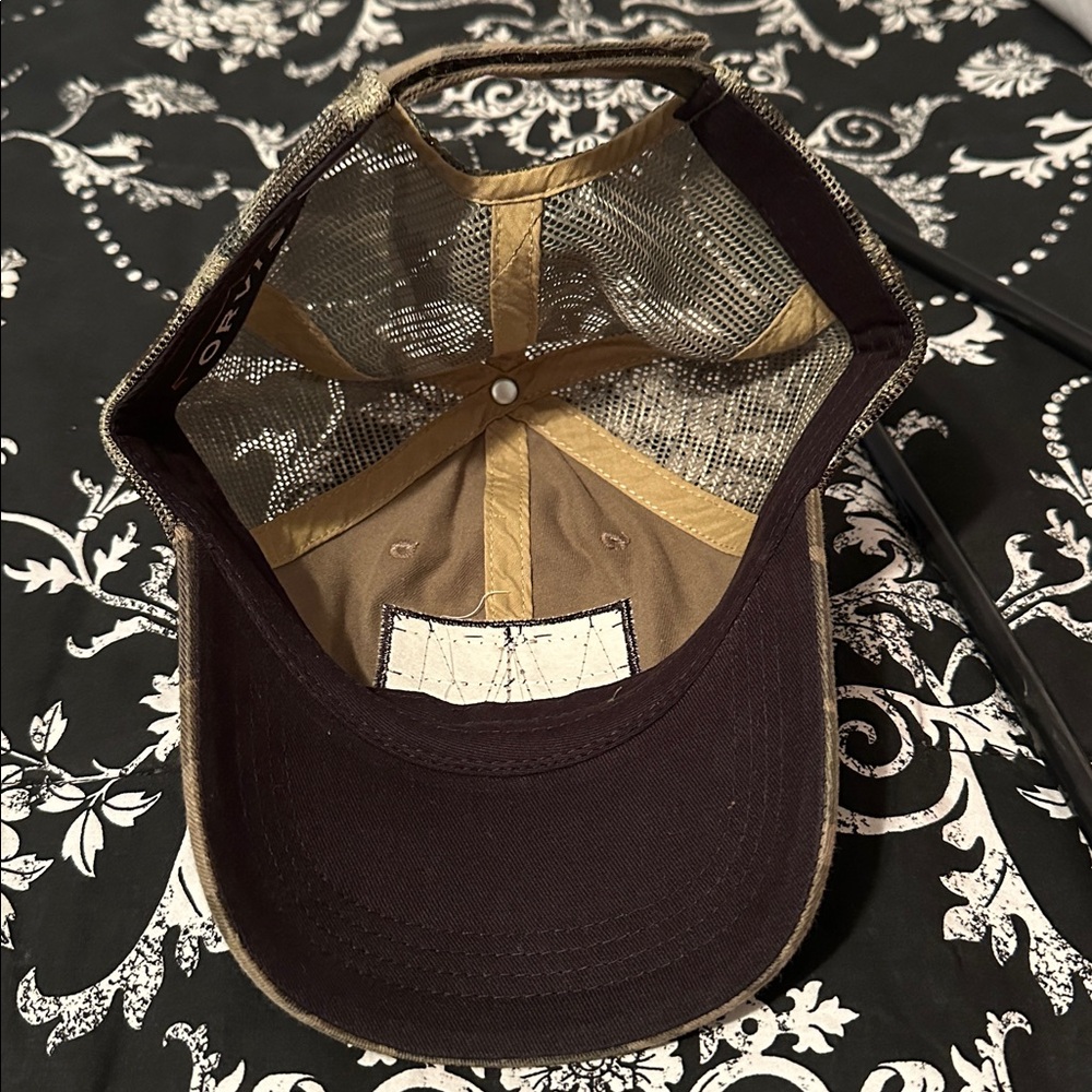 Orvis Green Camouflage Fishing Cap - Picture 2 of 4